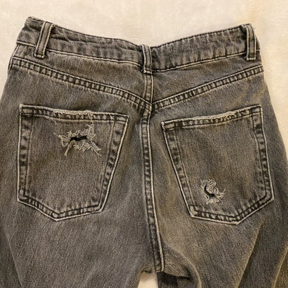 Topshop high rise ripped mom jeans - Picture 3 of 6